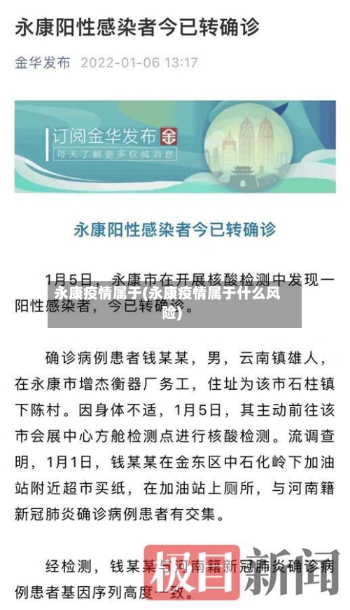 永康疫情属于(永康疫情属于什么风险)