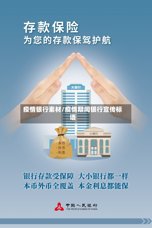 疫情银行素材/疫情期间银行宣传标语