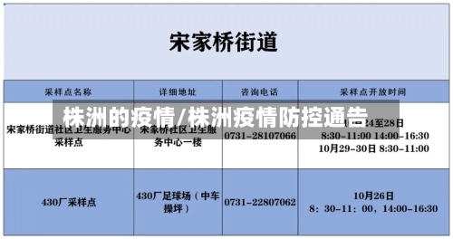 株洲的疫情/株洲疫情防控通告-第3张图片
