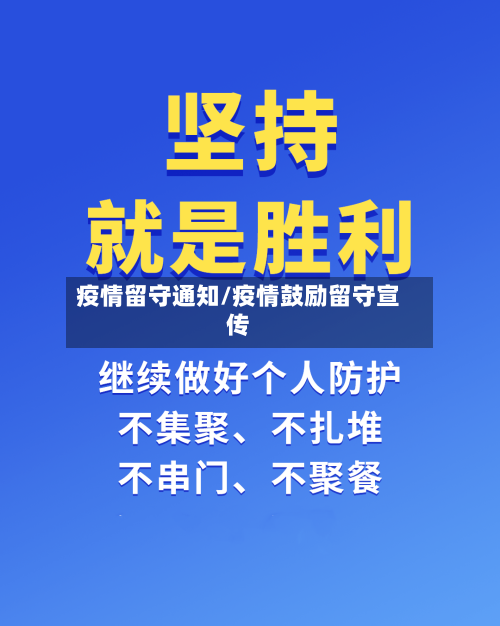 疫情留守通知/疫情鼓励留守宣传-第2张图片