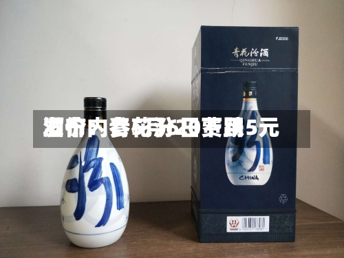 酒价内参5月6日费用发布：青花汾20下跌5元-第2张图片