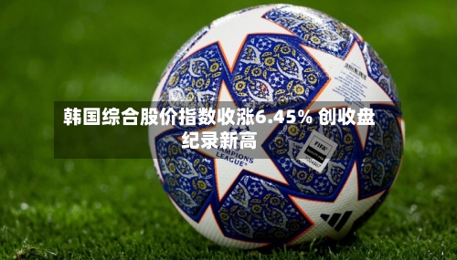 韩国综合股价指数收涨6.45% 创收盘纪录新高-第2张图片