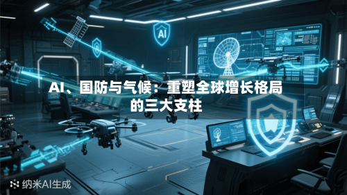 AI、国防与气候：重塑全球增长格局的三大支柱