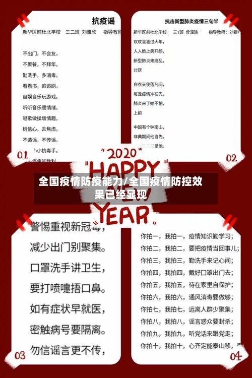 全国疫情防疫能力/全国疫情防控效果已经显现